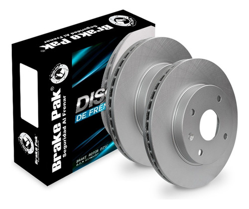 Discos De Freno Marca Brake Pak Para Chevrolet Vivant