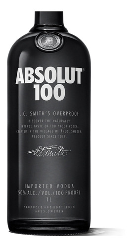 Vodka Absolut 100 Proof 50° X 1000 Ml