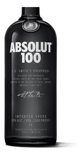 Vodka Absolut 100 Proof 50° X 1000 Ml