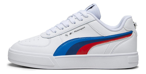 Tenis Puma Bmw Mms Caven Jr  Blanco Niño