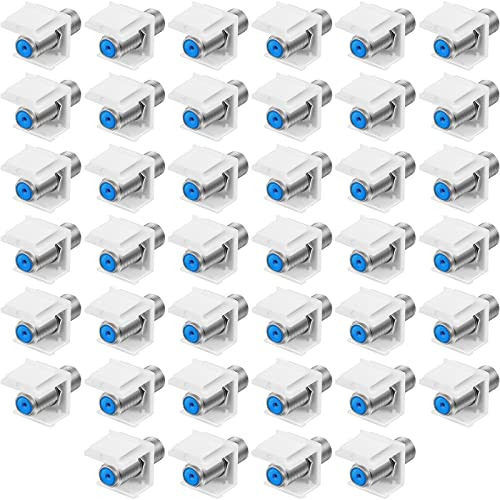 Enchufe De Inserción Trapezoidal Rg6 Tipo F Con Blue Inner C