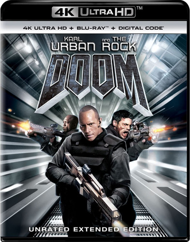 4k Ultra Hd + Blu-ray Doom (2005) Extended Edition