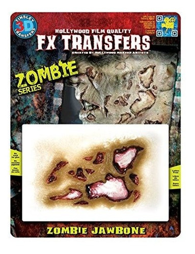 Accesorio Disfrace - Tinsley Transfers 3d Fx Zombie Md Jawbo