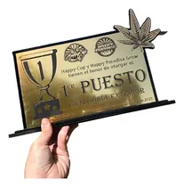 Comprar Placa De Acrílico, Trofeos, Premios Bicapa Grabado Personali