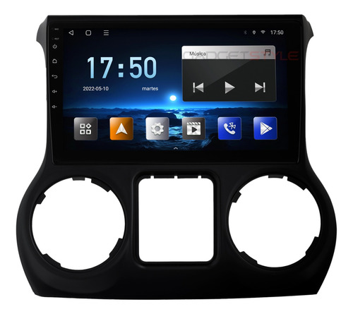 Estereo Jeep Wrangler 2011 A 2014 Carplay Android Auto Gps