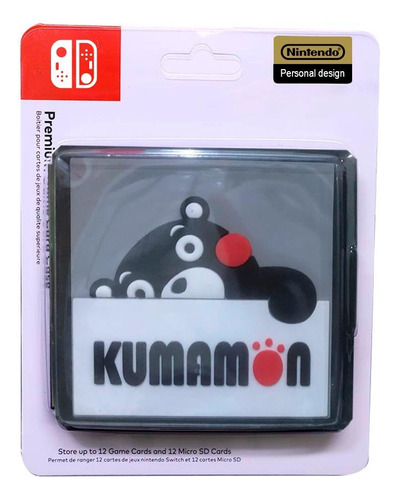 Estuche Portajuegos Kumamon Nintendo Switch