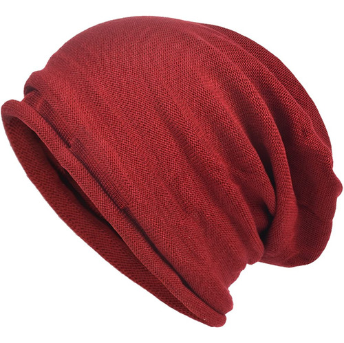 Gorro De Verano Para Hombre Largo Y Holgado Talla L Rojo