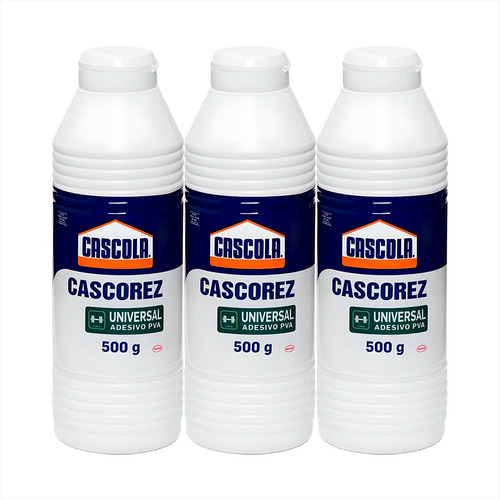 Cascola Cascorez Universal 500g Kit C/3 Und