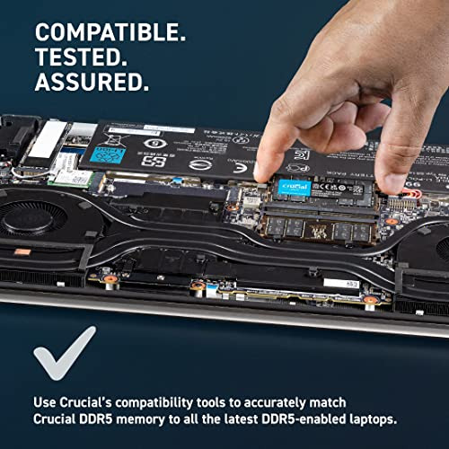 Memoria Ram Crucial 32gb Ddr5 5600mt/s (o 5200mt/s U