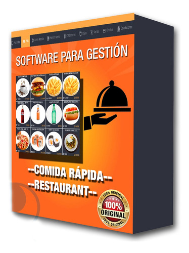 Soft Punto De Venta Para Restaurant, Comida Rápida 100%web 