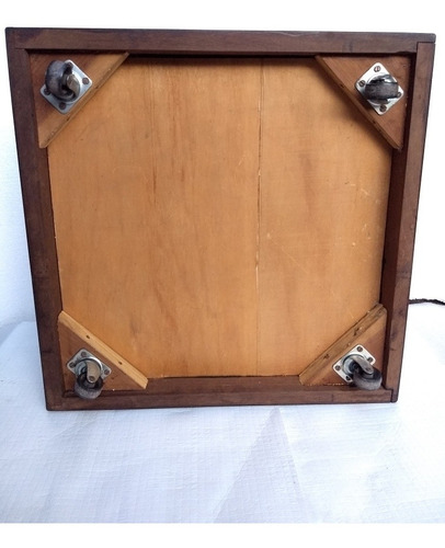 Puffs X2 U. Con Ruedas, Baulero, De Madera 40x40x40cm