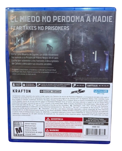 The Callisto Protocol Standard Edition Ps5 Físico (Reacondicionado)
