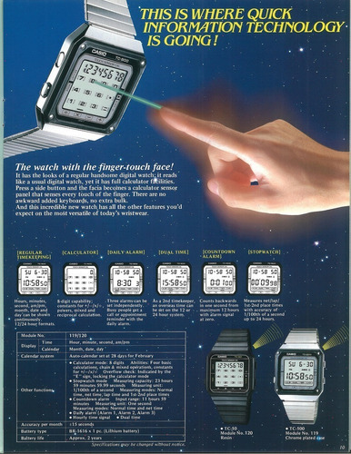 Casio Tc-600 1984 Item De Colecionador Impecável Conservação