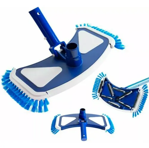 Aspiradora Limpiafondo Para Piscinas De Luxe Con Cepillos
