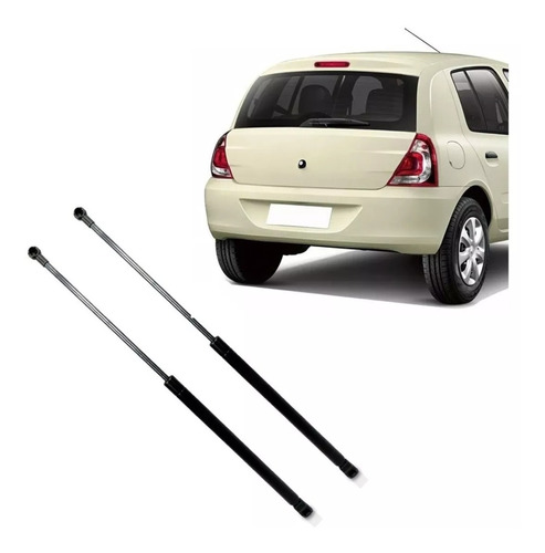 Kit X2 Amortiguadores Porton Baul Trasero Renault  Clio 2