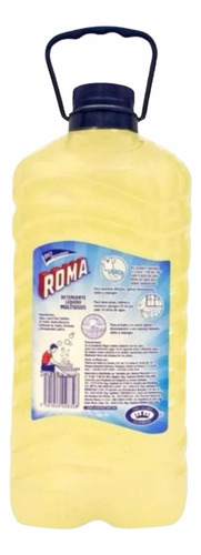 Detergente Ropa Líquido Biodegradable Roma Multiusos 3.78 L