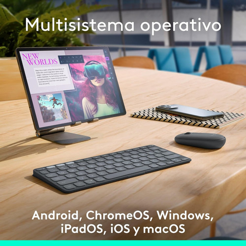Teclado Logitech Keys To Go 2 Para iPad Air6 11 M2 (2024)