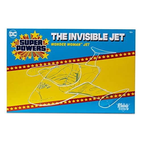 Mcfarlane Toys - Dc Super Powers, el vehículo a reacción invisible