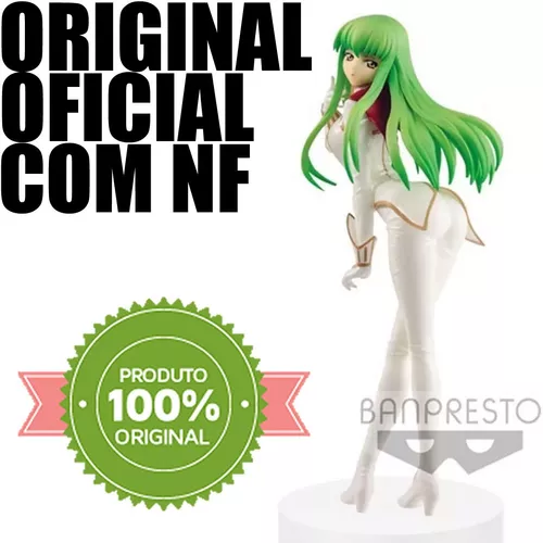 Boneco C.c. C2 Code Geass Lelouch Anime Pvc 22 Cm Banpresto