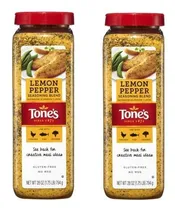 Comprar Sazonador Pimienta Limón Tone's Lemon Pepper 2pack Importado