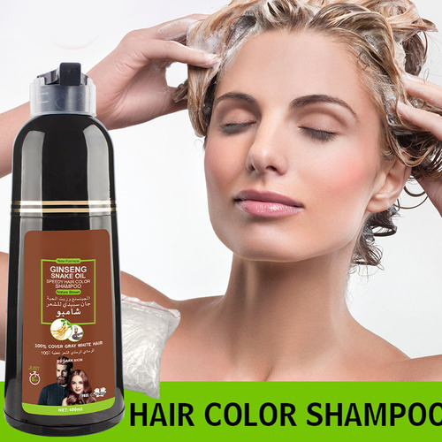Champú Para Teñir El Cabello 3 En 1, Hidratante, De Teñido R