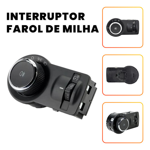 Botão Interruptor Farol Milha Agile Cobalt Montana Onix S10