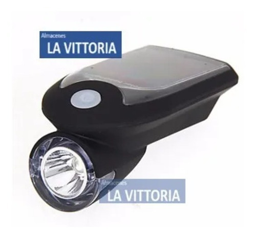 Imagen 3 de 4 de Lámpara Con Panel Solar Para Bicicleta