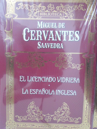 Libro El Linceciado Vidreira  La Española Inglesa Cervantes