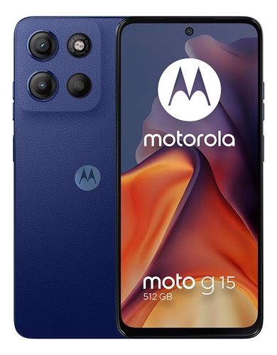 Moto G15 4/512gb Azul Marino