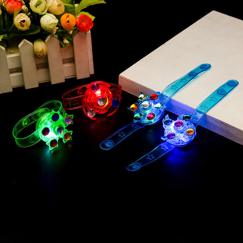 Pulsera Luminosa Giratoria Creativa, 25 Unidades, Regalo Par