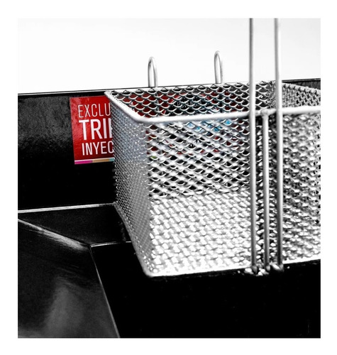 Imagen 7 de 9 de Freidora Industrial Sol Real Triple Inyección 043 10 Lts Ge