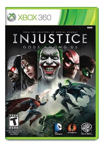 Injustice – Xbox 360 (Mídia Digital) – Paulista Games