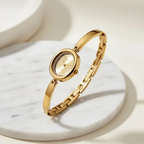 Mondaine Relógio Feminino Social Dourado
