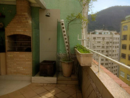 Imagem 20 de 30 de Cobertura À Venda, 300 M² Por R$ 2.300.000,00 - Copacabana - Rio De Janeiro/rj - Co0554