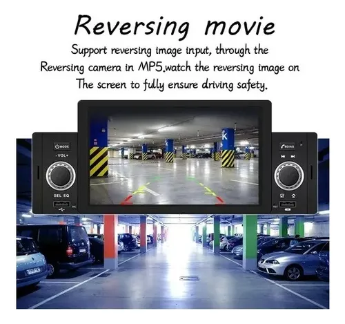 Radio Auto Pantalla 1 Din Tactil Mirror Link Auto Usb Hd