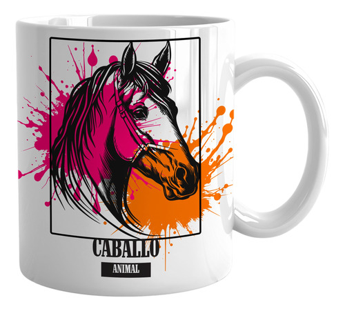 Taza Caballo Animal Series