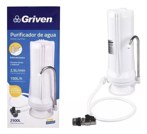 Filtro Purificador De Agua Griven 1 Etapa 