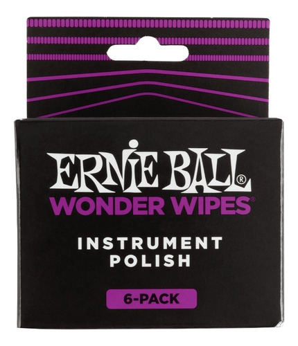 Paño Para Limpieza De Intrumento Ernie Ball 4278 X6 - Usa