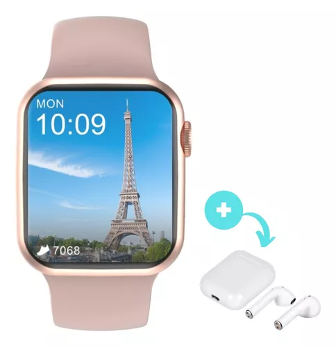 Relógio Inteligente Para Samsung Xiaomi iPhone Ios Android Serie 8 No Brasil