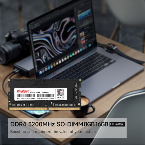 Memoria Ram 16gb Ddr5 4800mhz Sodimm Kingspec Para Mac & Pc