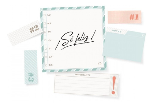 Imagen 5 de 5 de Notas Adhesivas Sticky Note 6 Modelos De Etiqueta Diferentes