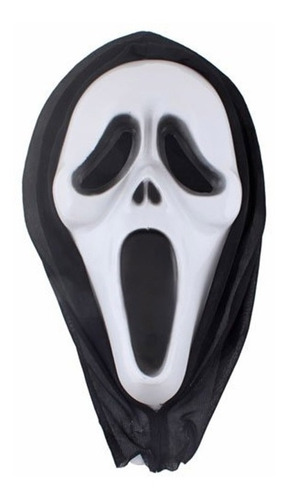 Imagen 1 de 2 de Mascara Careta Scream Halloween Disfraz Cotillon Plastica