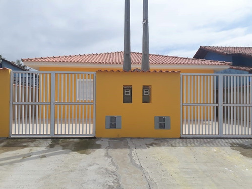 Casa Nova Com 2 Dormitórios/suíte Na Praia De Itanhaém