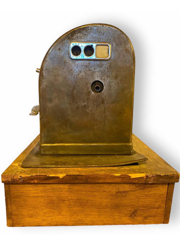 Hermosa Caja Registradora Muy Antigua Marca R I V (Usado)