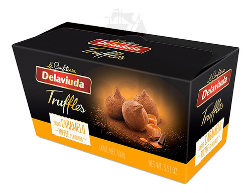 Bombones Delaviuda Trufas Caramelo 100gr