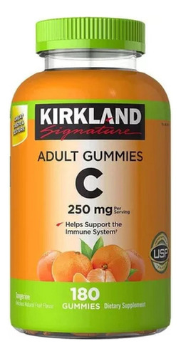 Kirkland Vit C Para Adultos 250mg 180 Gummies