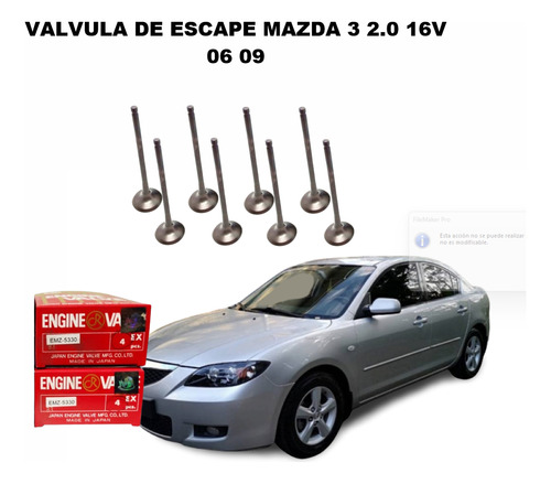 Valvula De Escape Mazda 3 2.0 16v 06 09