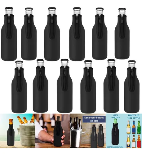 12×bolsa Botella Cerveza Anticaída Reutilizable