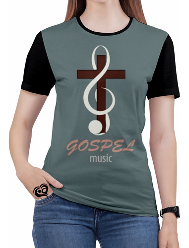Camiseta Jesus Feminina Gospel Criativa Evangelica Blusa Cc