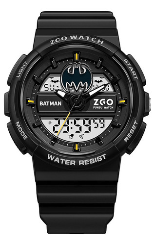 Reloj Electrónico Deportivo Zgo Warner Dc Batman Watch Para